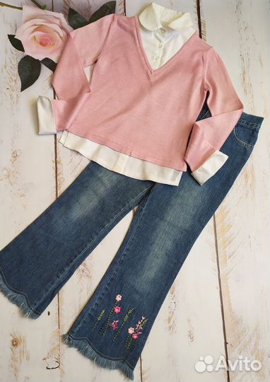 Пакет вещей на девочку 116-122