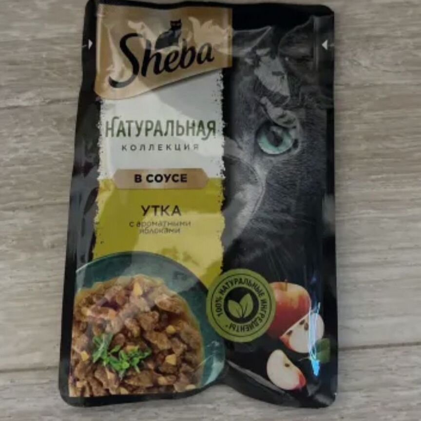 Влажный корм sheba для кошек 28шт x 75г