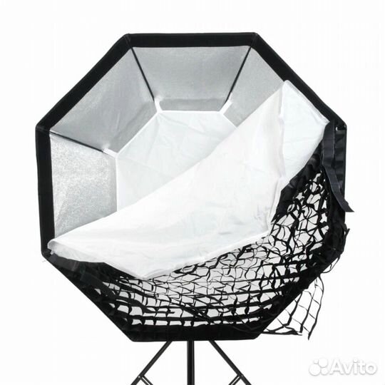 Октобокс 120см с сотовой решёткой Октабокс