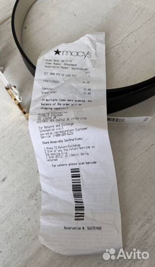 Ремень calvin klein оригинал