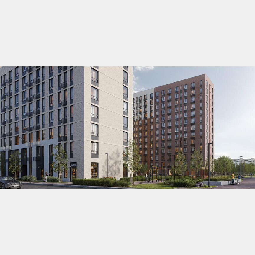 2-к. квартира, 58,1 м², 10/13 эт.