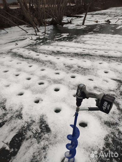 Шнек ледобур nanwei