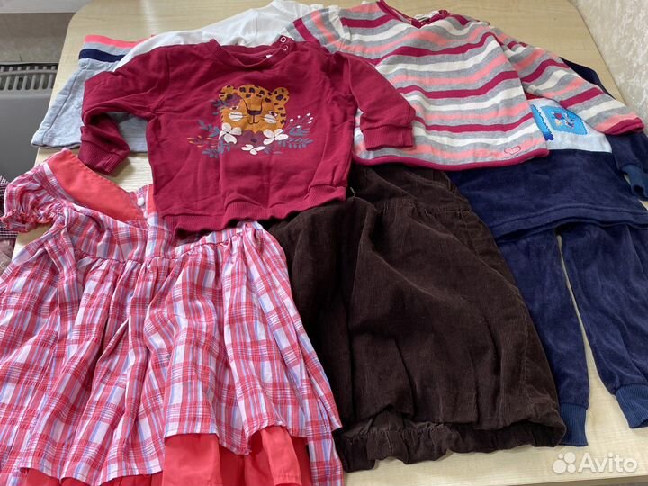 Пакет вещей на девочку 92