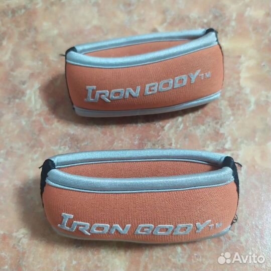 Утяжелители для рук 0,5 кг x 2; 0,25 x 2