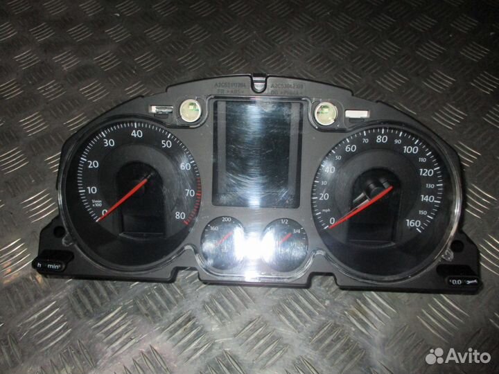 Приборная панель VW Passat b6 Базовая. Passat b6 dashboard. 1t0920971. Прибора пассат б6