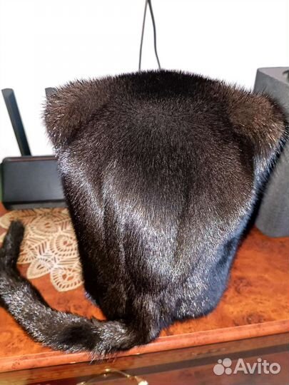 Шапка норковая женская новая