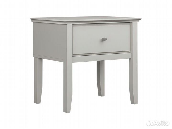 Прикроватная тумба эльза, Светло-серый