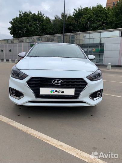 Hyundai Solaris 1.6 МТ, 2019, 77 000 км
