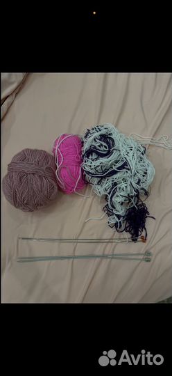 Нитки и спицы