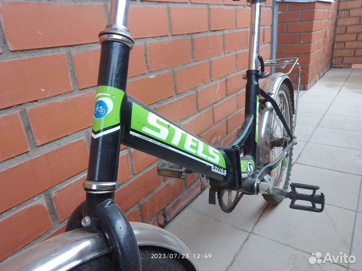Велосипед stels pilot складной