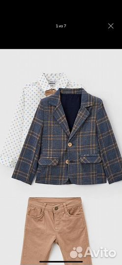 Пиджак детский 110