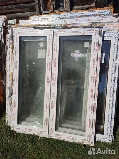 Окна б/у пвх с новостройки