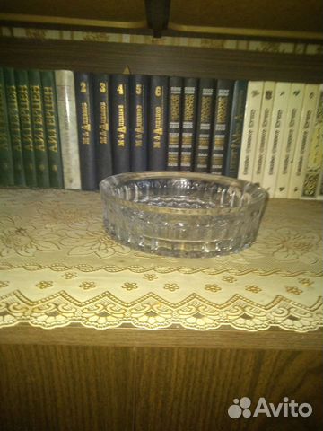 Салатница хрусталь СССР
