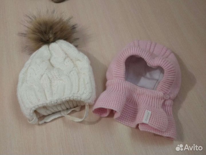 Детские зимние шапочки