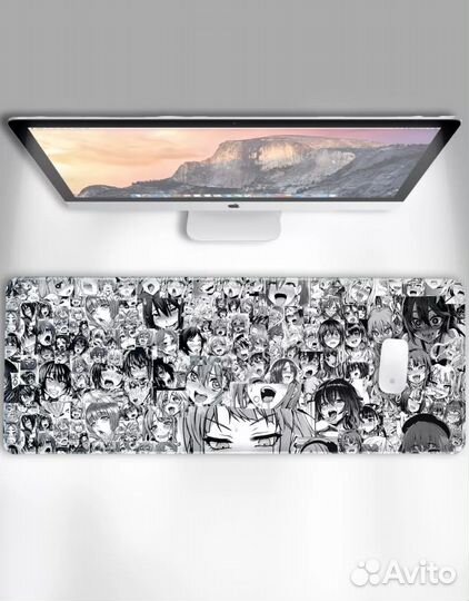 Коврик для мышки большой новый анимэ