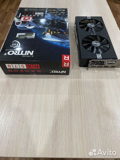 Sapphire AMD Radeon RX 570 nitro+ OC 8 Гб