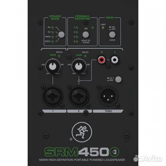 Активная акустическая система Mackie SRM450V3