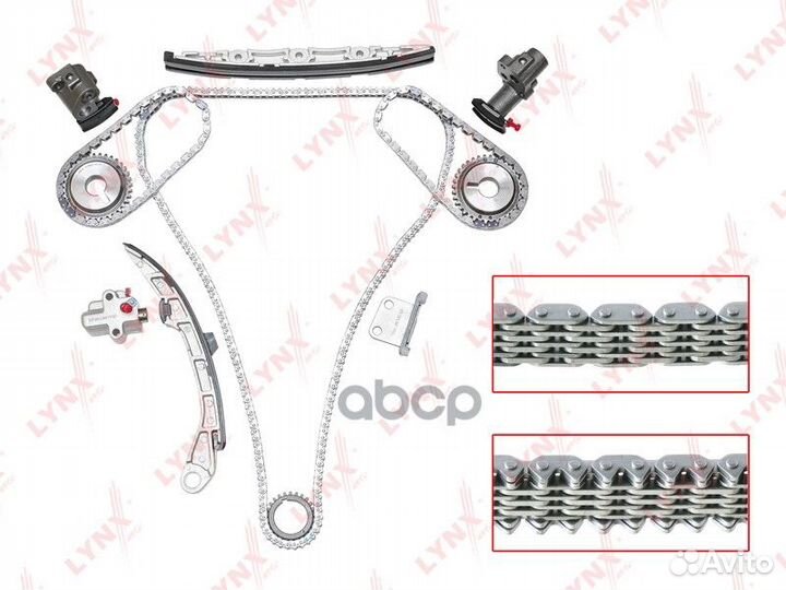 Комплект цепи грм Nissan Teana (J31) 03-08 / Ni