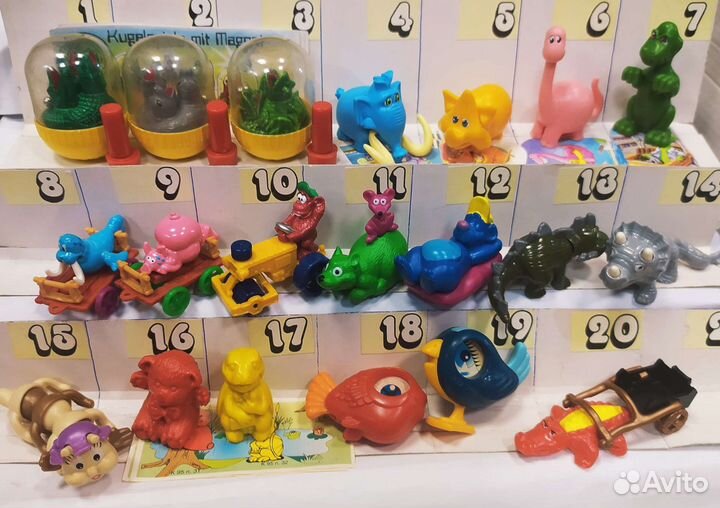 Киндеры.Сборка.Серии и единички