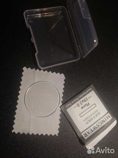 Минеральное стекло для часов 39 мм