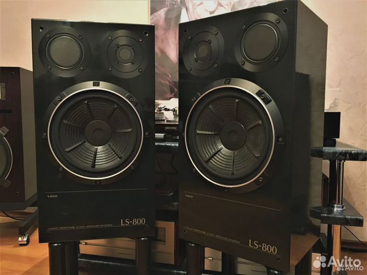 Колонки.Trio/Kenwood/ LS - 800 + подставки