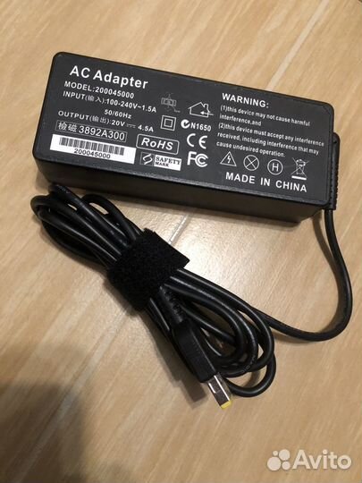 Блок питания для ноутбука hp asus lenovo acer