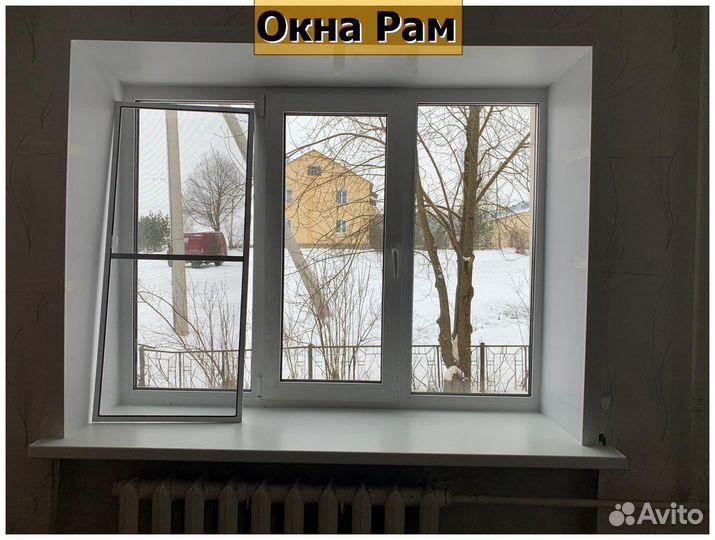 Пластиковые окна в деревянный дом