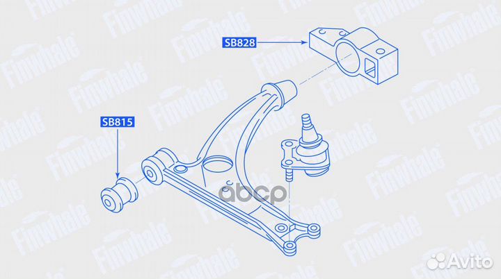 Сайлентблок рычага VW passat/passat CC/tiguan 0