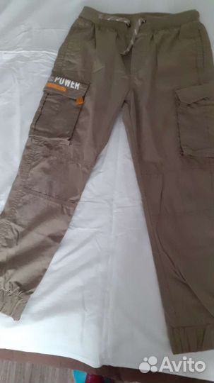 Брюки-джогеры на мальчика