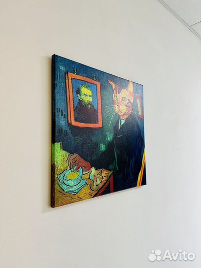 Картина постер на холсте