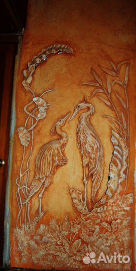 Барельеф декор стен, декоративная штукатурка