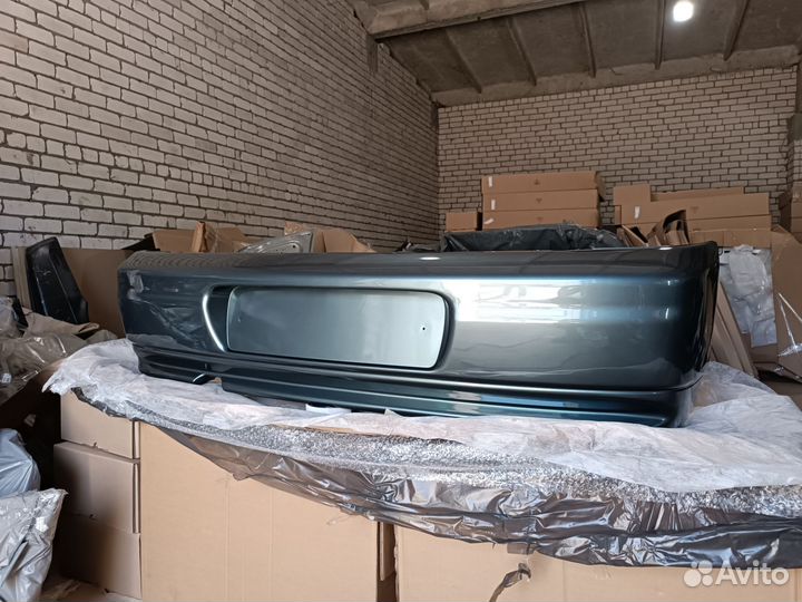 Задний бампер ваз 2112 цвет средний серо-зеленый