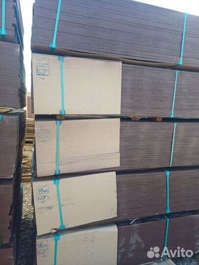 Фанера ламинированная18мм