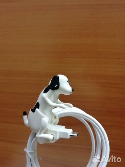 Телефонный кабель micro USB, Весёлая собака