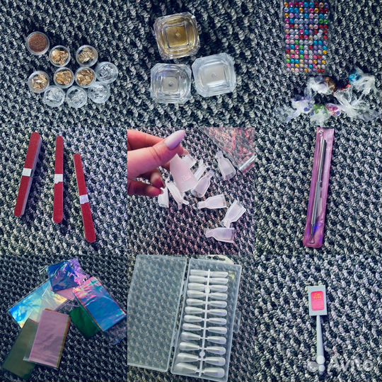 Гель лаки аксессуары для маникюра новое