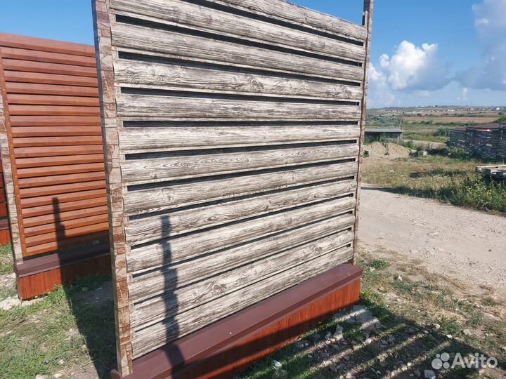 Металлический штакетник / евроштакетник