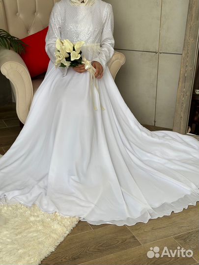 Свадебное платье 44 46