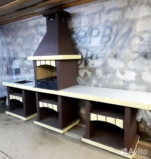 Модульные печи-барбекю