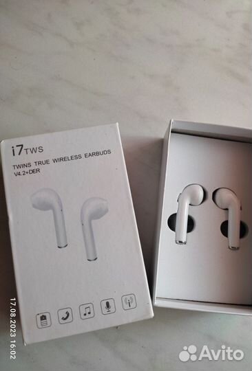 I7 tws twins true wireless earbuds v4.2+der