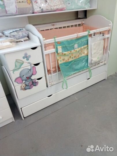 Кровать детская транс №21 рисунок