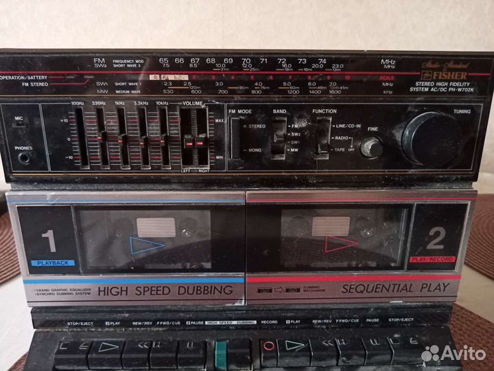 Магнитофон Fisher