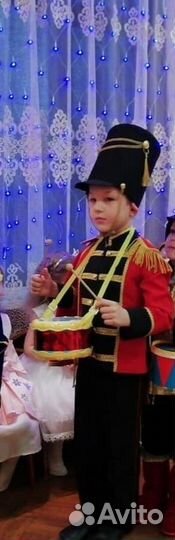 Новогодний костюм гусара детский на 4 5 лет
