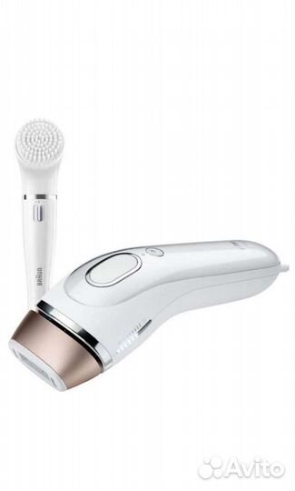 Фотоэпилятор braun silk expert 5+аппарат для лица
