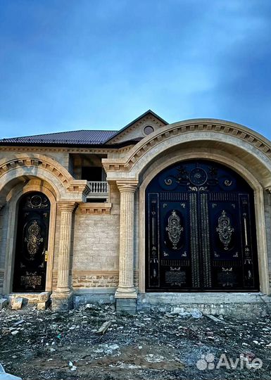 Ворота в Дербенте с калиткой на заказ