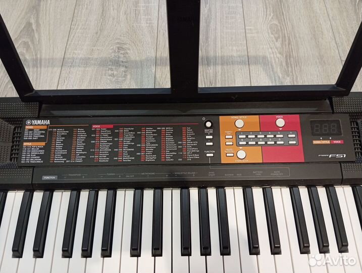 Синтезатор yamaha psr f51