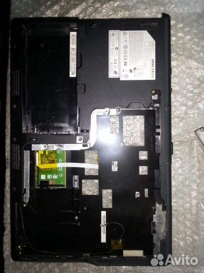 Ноутбук MSI на разбор