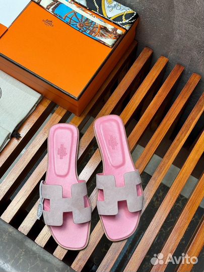 Тапочки Hermes oran
