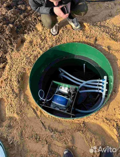 Установка септика / Септик под ключ с гарантией