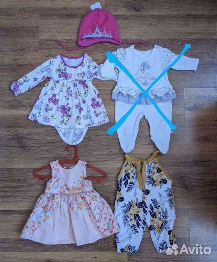 Вещи на девочку рост 74