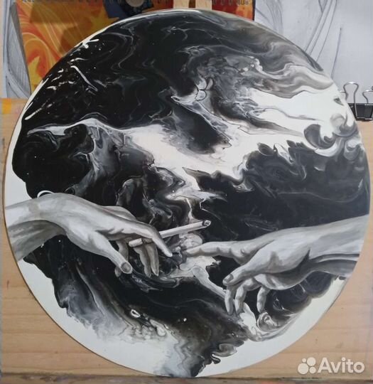 Круглые картины